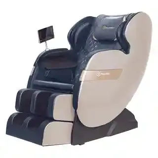 Ukuowu Favor-03 Plus ADV Heated Full Body Massage Chair with LCD Screen,Dual-core S Track,APP Control, Zero Gravity Shiatsu - Beige