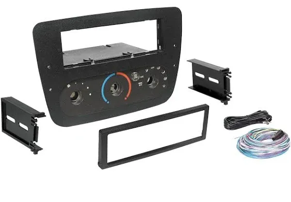 Single DIN Dash Kit or ISO for Taurus/Mercury Sable (2000-2007), All Trim Level Single DIN Dash Kit, Retains Factory Climate Control, Antenna & Speaker Wire Included (FMK578)