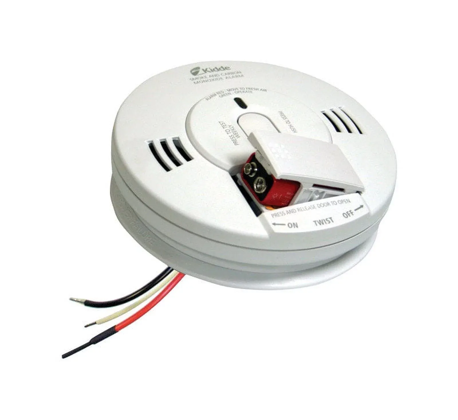 Kidde Hard-Wired w/Battery Back-up Photoelectric Smoke and Carbon Monoxide Detector