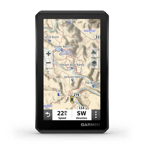 Garmin Tread Powersport Off-Road Navigator with Group Ride Radio, Group Tracking and Voice Communication, 5.5" Display, 010-02406-00,Black