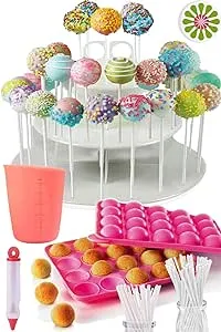 FBA Pop N Dip Kit - Complete Cake Pop Baking and Decorating Gift Set