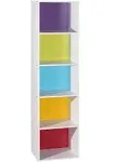 59.06" 5 Shelf Bookcase Rainbow - Hodedah Import