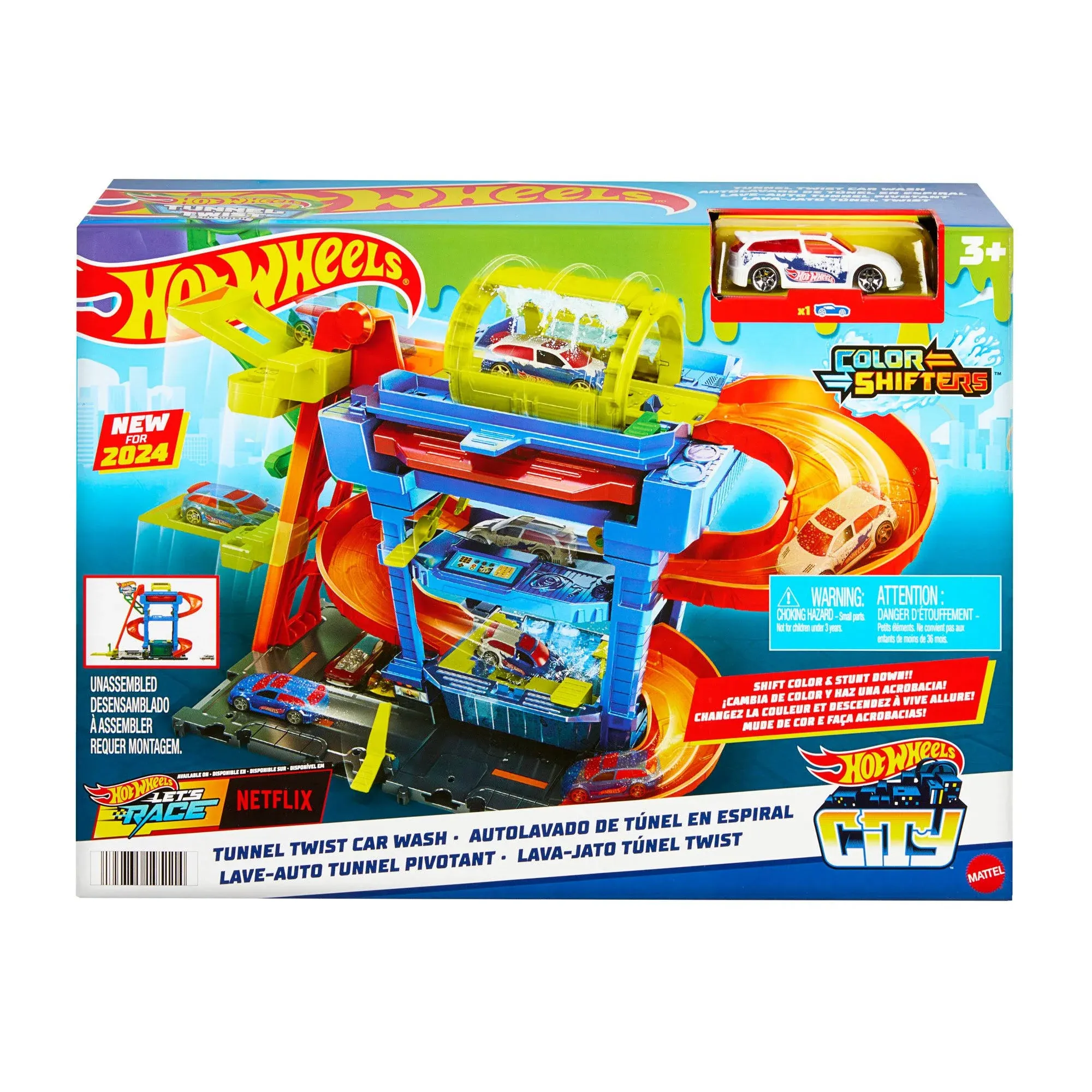 Hot Wheels City Tunnel Twist Car Wash