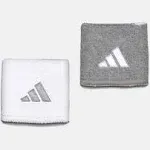 Adidas interval Reversible Wristband 2.0, Light Grey-White