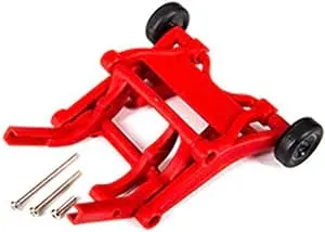 Traxxas 3678R Wheelie Bar, Red: Slash, Stampede, Rustler, Bandit