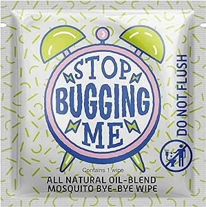 La Fresh All Natural Mosquito Repellent Wipes Deet Free, Long Lasting Formula 200 Wipes