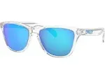 Oakley Frogskins XS, Polished Clear Prizm Sapphire Sunglasses