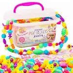 Just My Style Make & Believe Unicorn Pop Beads Jewelry Set