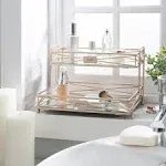 Home Details 2-Tier Vanity Tower - Rose Gold