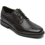 Rockport Mens Isaac Wingtip Shoes - Black