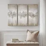 Madison Park Taupe Luminous Hand Painted Canvas