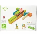 Tegu Magnetic Wooden Block Set, Tints 14-42 Piece Sets | ANB BABY