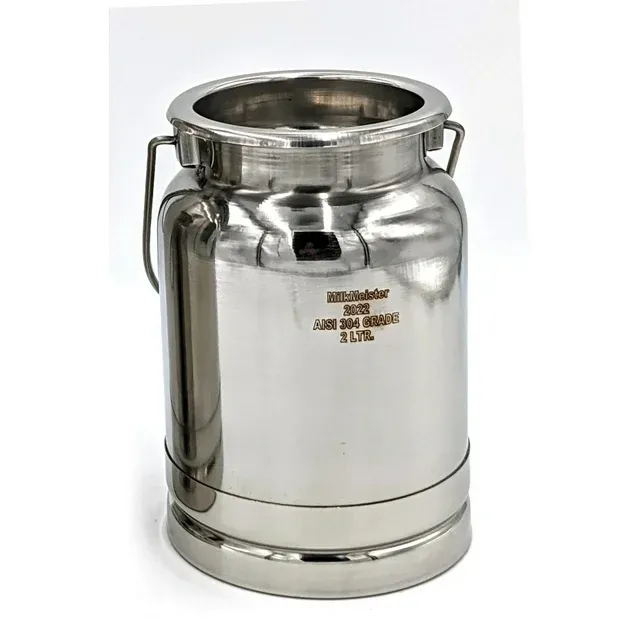 2 qt Stainless Steel Milk Can Tote (2 qt)