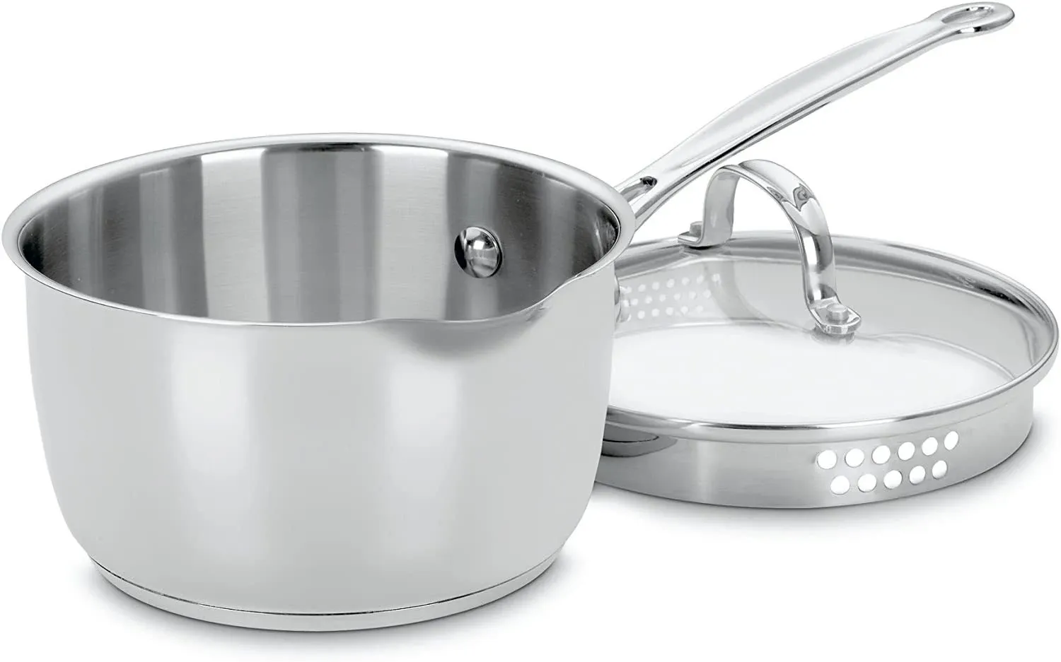 Cuisinart Chef's Classic Stainless 2 Quart Pour Saucepan