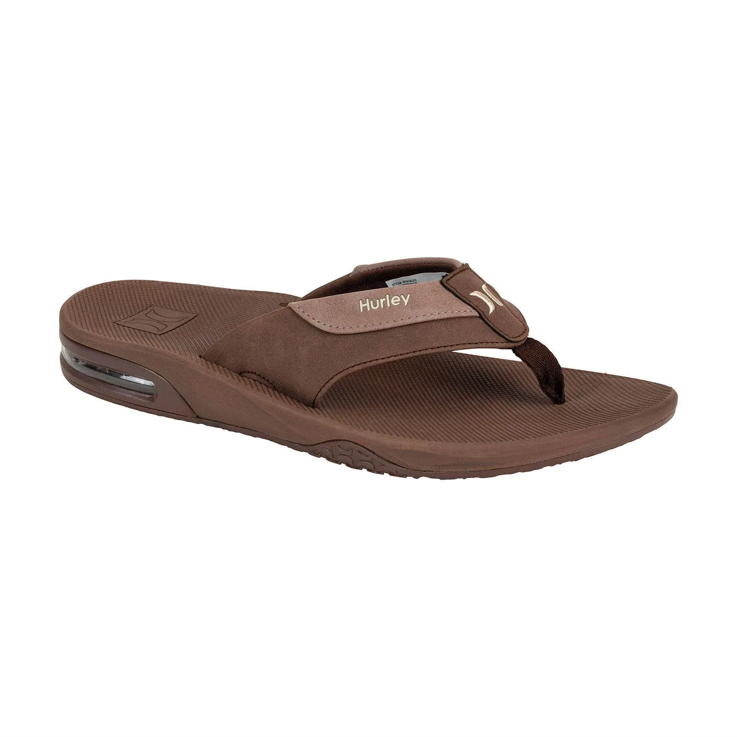 Hurley Men's Flip Flop, Brown, 12