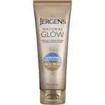 Natural Glow +FIRMING Self Tanner, Sunless Tanning Lotion for Fair to Medium Ski