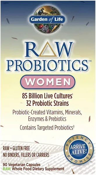 Garden of Life - RAW Probiotics Women - 90 Vegetarian Capsules