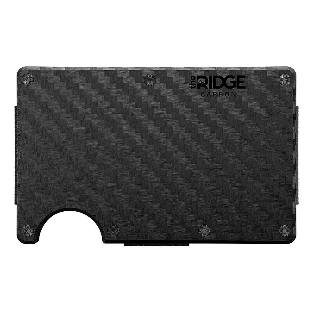 Ridge Men's Carbon Fiber Cash Strap Wallet