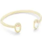 Kendra Scott - Elton Cuff Bracelet Gold Dichroic Glass