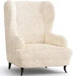 PAULATO by GA.I.CO. Wingback Chair Slipcover, Microfibra Collection