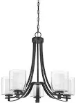 Minka-Lavery Parsons Studio 5-Light Smoked Iron Chandelier