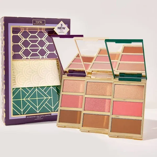 Tarte Amazonian Clay Party Palettes Cheek Set