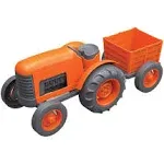 Green Toys Orange Tractor Play Vehicle, for Unisex Child Ages 1+