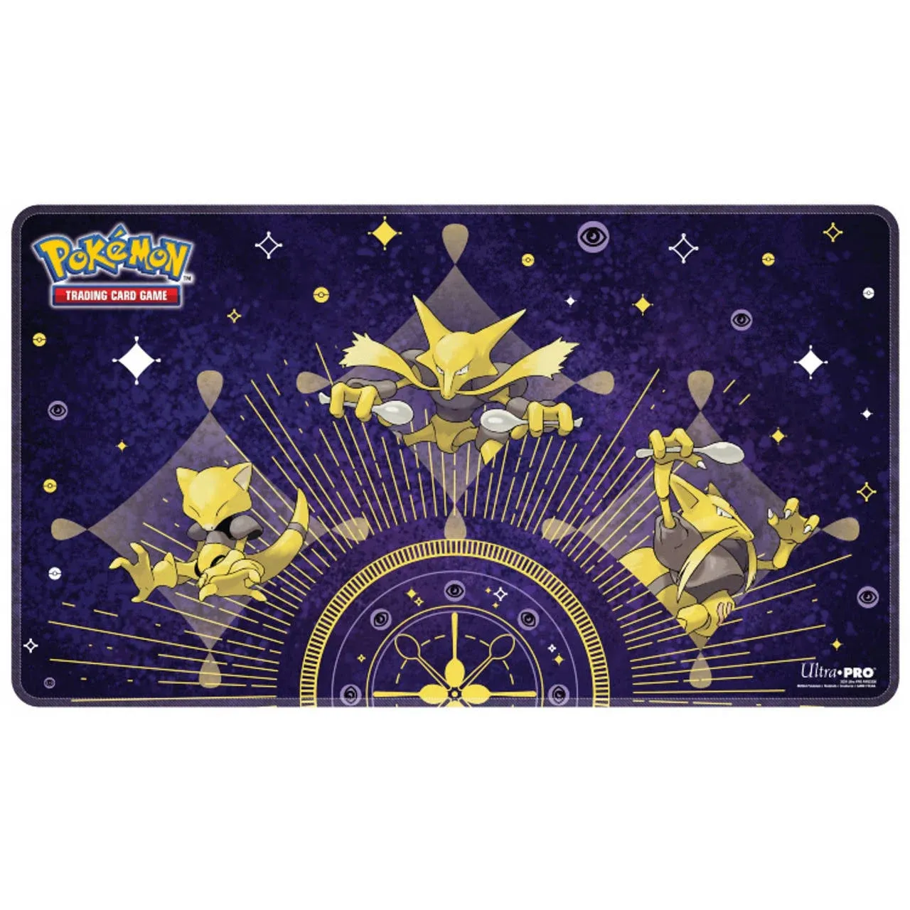 Ultra Pro Pokemon Supplies - Playmat - ABRA EVOLUTIONS (24 x 13.5 inches) - New