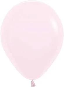 Sempertex Pastel Matte Pink Latex Balloons