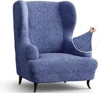 PAULATO Microfibra Collection Wingback Chair Slipcover