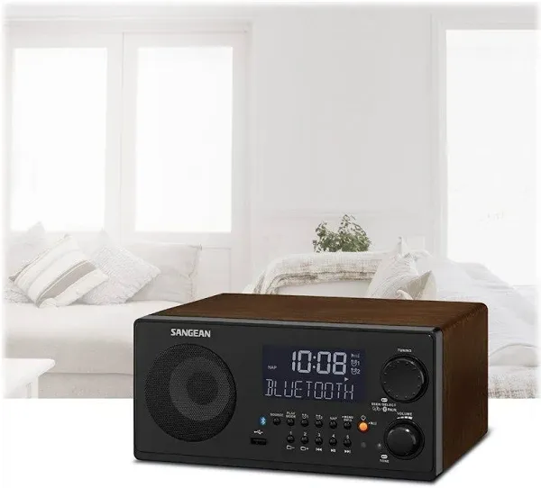 Sangean AM/FM-RDS/Bluetooth/USB Table-Top Digital Tuning Receiver