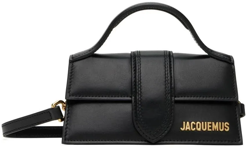 JACQUEMUSLe Bambino leather top handle bag