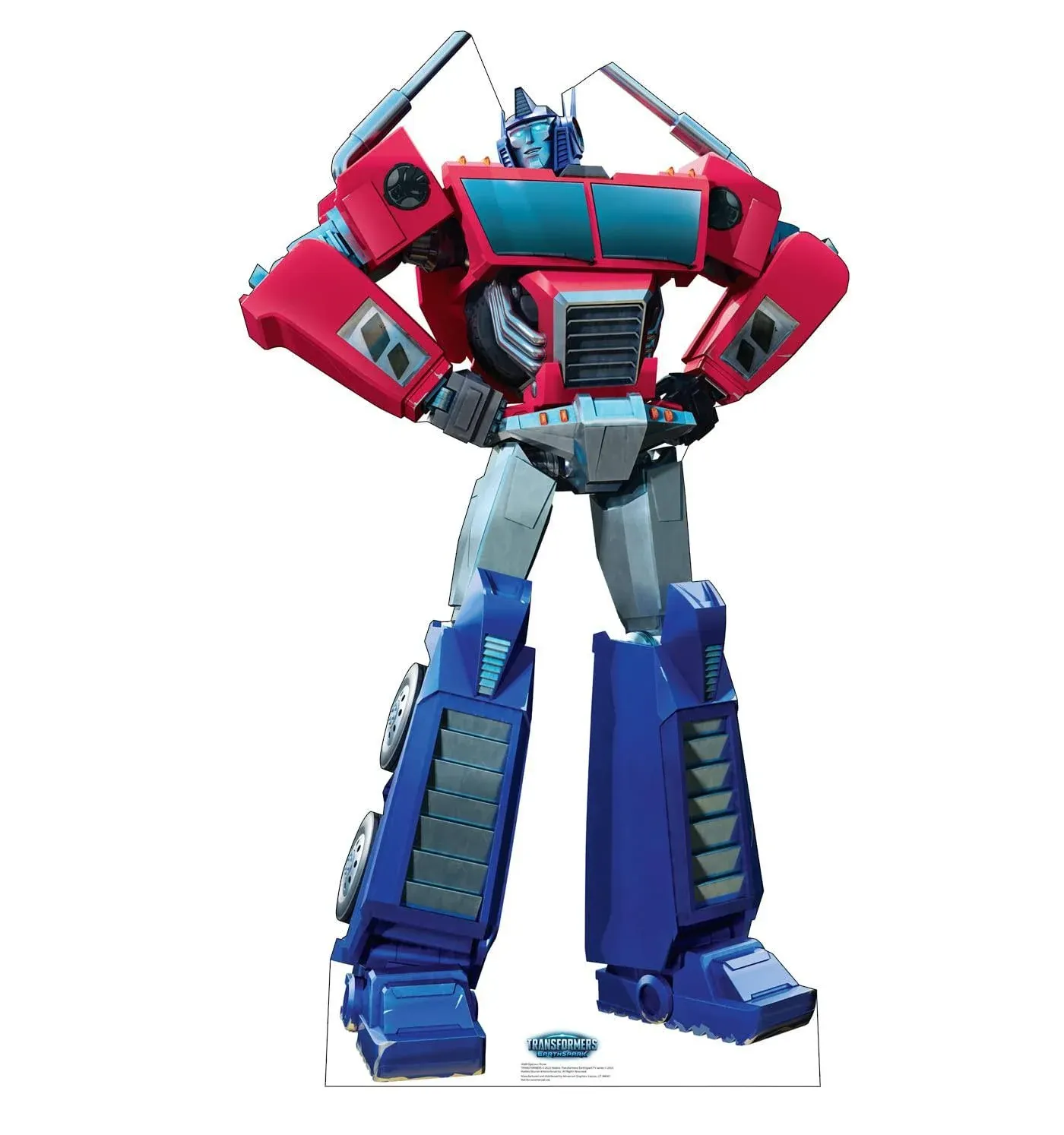 Transformers EarthSpark Optimus Prime Cardboard Cutout