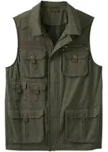 Boulder Creek Men's Big & Tall 9 Pocket Utility Vest