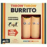 Throw Throw Burrito de Exploding Kittens: juego de cartas para todas las edades, divertido y familiar al estilo dodgeball.