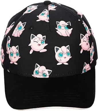 Pokemon Jigglypuff Microfiber Youth Curved Bill Snapback