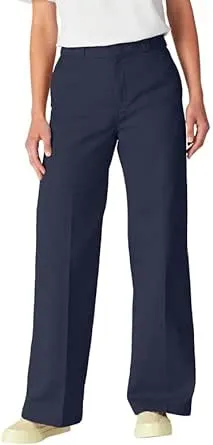 Dickies Women's Regular Fit Wide Leg Work Pants FP901