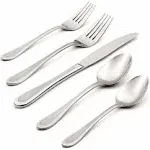 Oneida Joann 20 Pc. Flatware Set, Grey, 20 Pcs 4