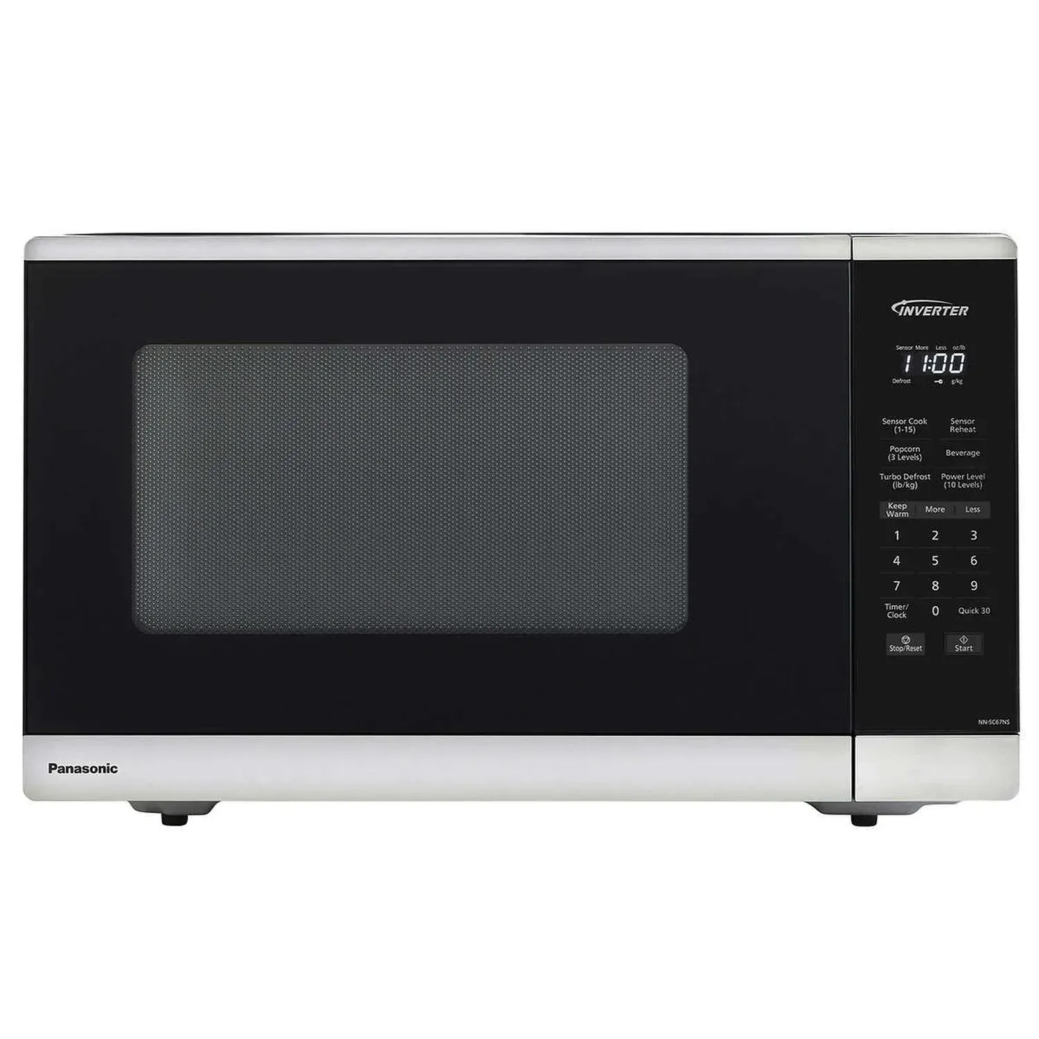 MICROWAVE OVEN SMALL PANASONIC COUNTERTOP BLACK INVERTER PORTABLE 1.3 CU FT NEW