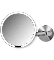 simplehuman 8-Inch Sensor Mirror Matte Black