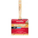 Wooster 4 in. Bristle/Polyester Bravo Stainer Brush