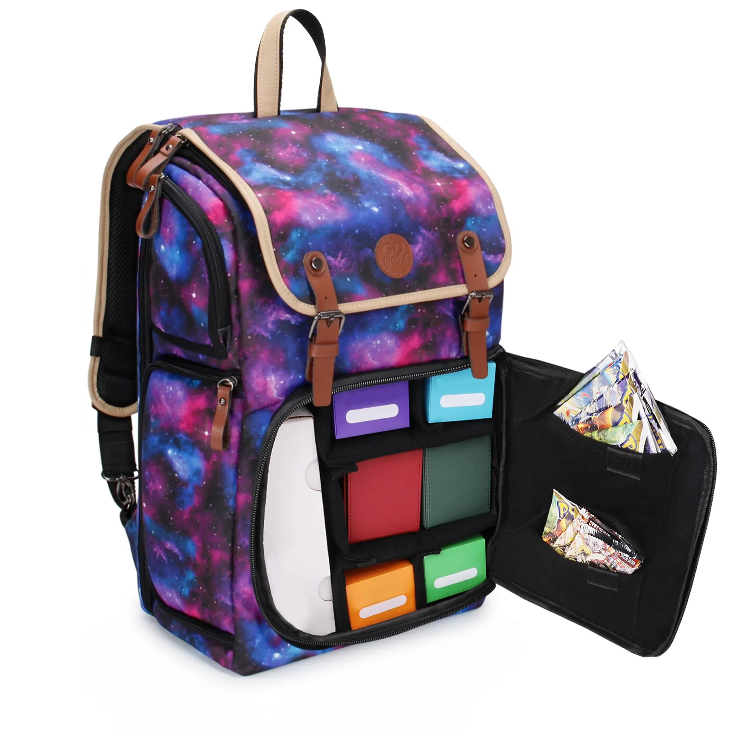 Enhance: Designer Edition Card Storage Backpack (Galaxy)