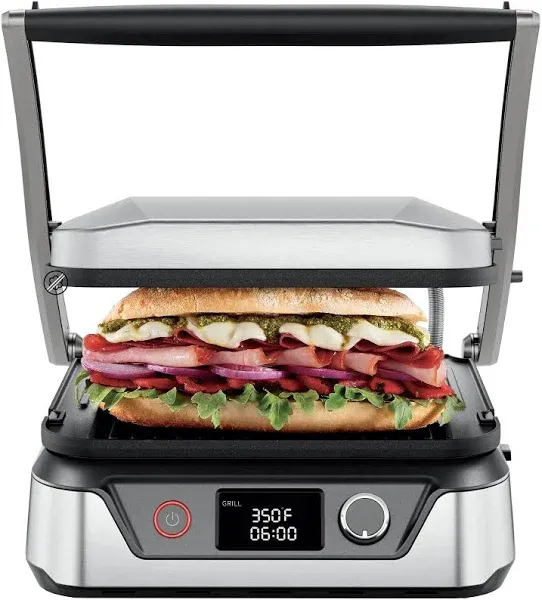 Chefman 5-in-1 Digital Panini Press Grill Sandwich Maker Griddle Grill Combo