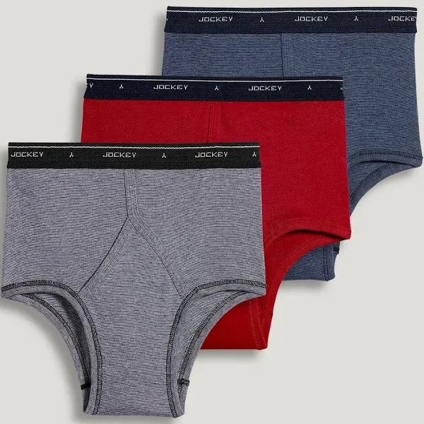  Men&#039;s Underwear Classic Full Rise Brief - 6 Pack 40 Black