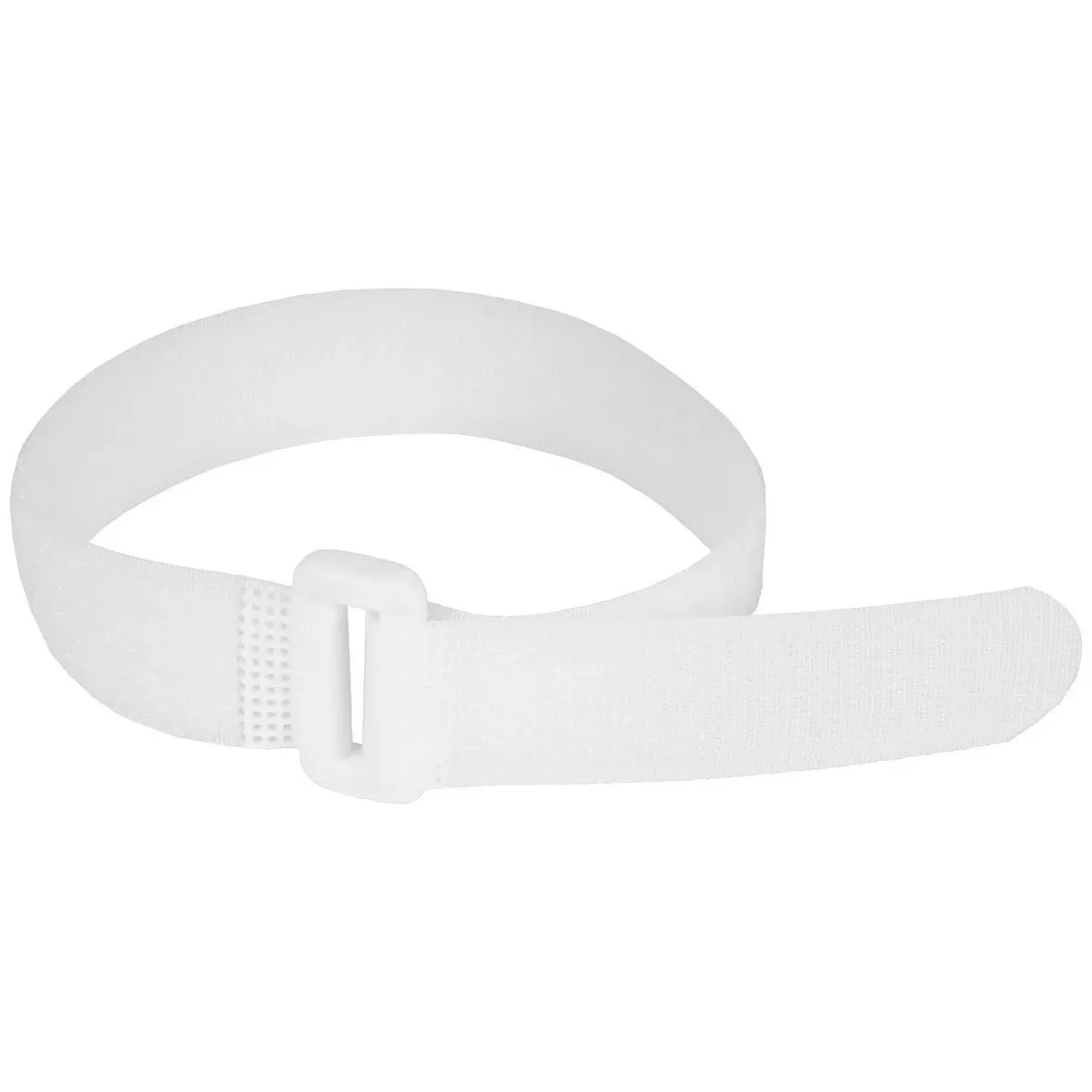 ENVISIONED Reusable Cinch Straps 2" x 15" - 6 Pack, Multipurpose Quality Hook and Loop Securing Straps (White)