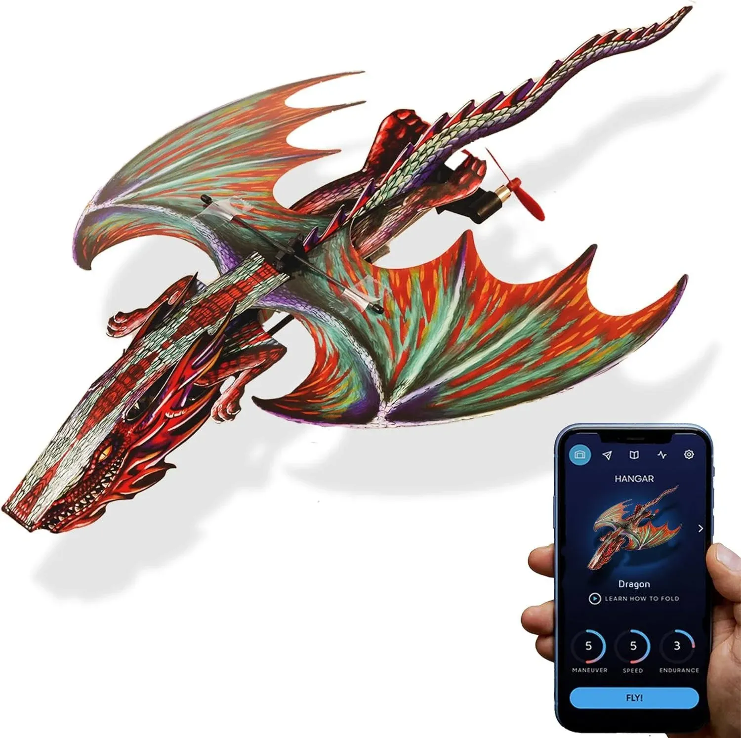 Powerup Dragon Smartphone Controlled Airplaine Kit