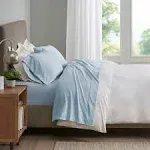 Sleep Philosophy Smart Cool Microfiber Full Blue Sheet Set SHET20-1190