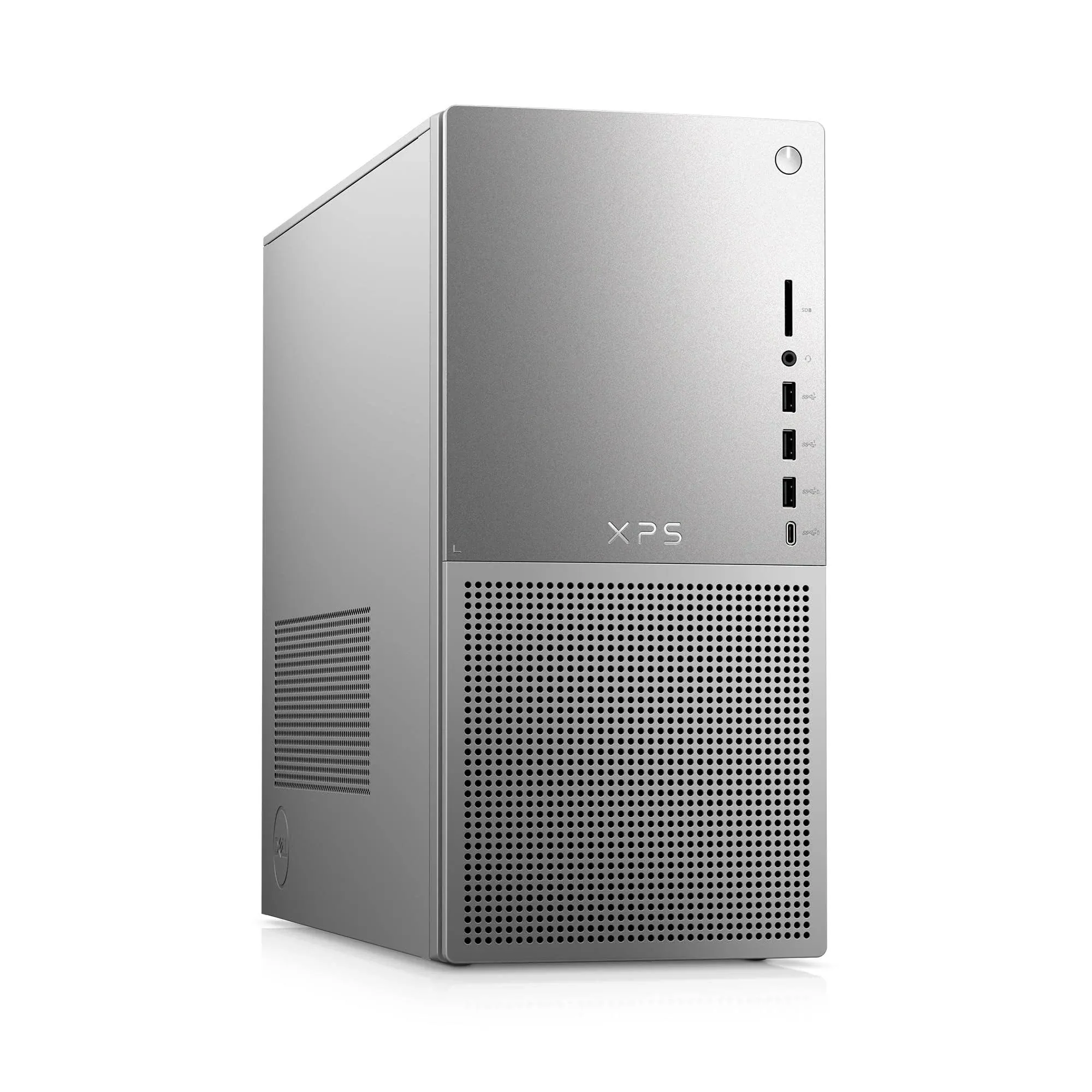 Dell XPS 8960 Desktop - 14th Generation Intel Core i9-14900K Processor, 32GB DDR5 RAM, 2TB SSD, NVIDIA GeForce RTX 4070 12GB GDDR6X Graphics, Windows 11 Pro, Onsite & Migrate Service - Platinum Silver