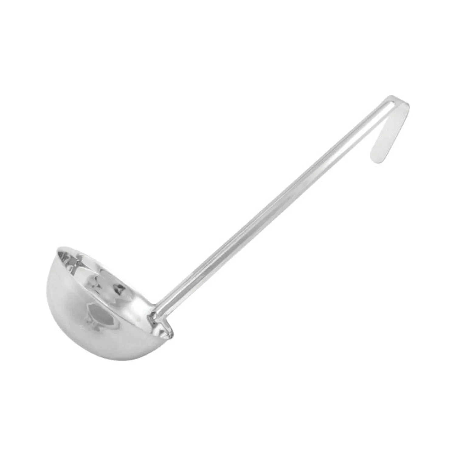 Winco 1-Piece Ladle, Stainless Steel , 12 oz