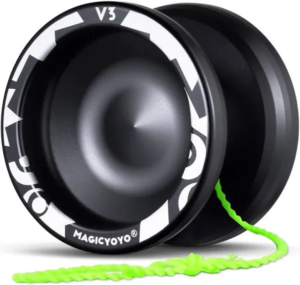 Yoyo V3 Responsive High-speed Aluminum Alloy Yo-Yo Lathe with String for Boys Girls Children Kids